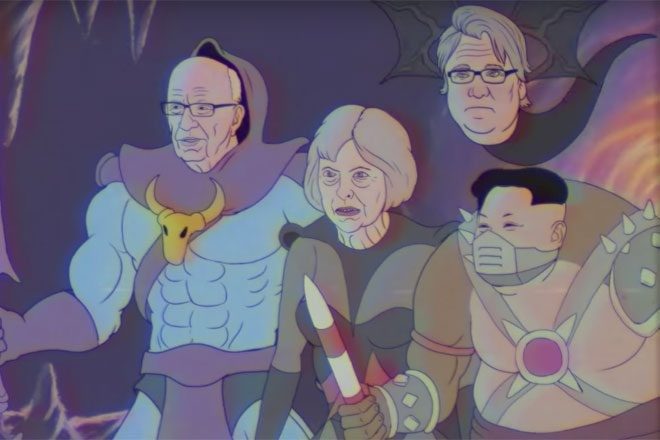 U novom Mobyevom videu pojavljuju se robot Donald Trump i zločesta Theresa May