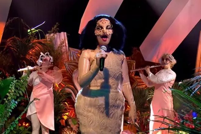 Pogledajte prvi televizijski nastup Björk u posljednjih osam godina